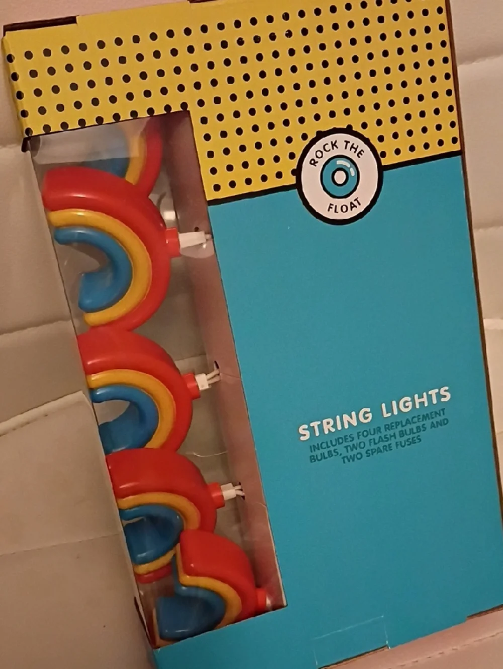Poptimism Rainbow 10 String Lights